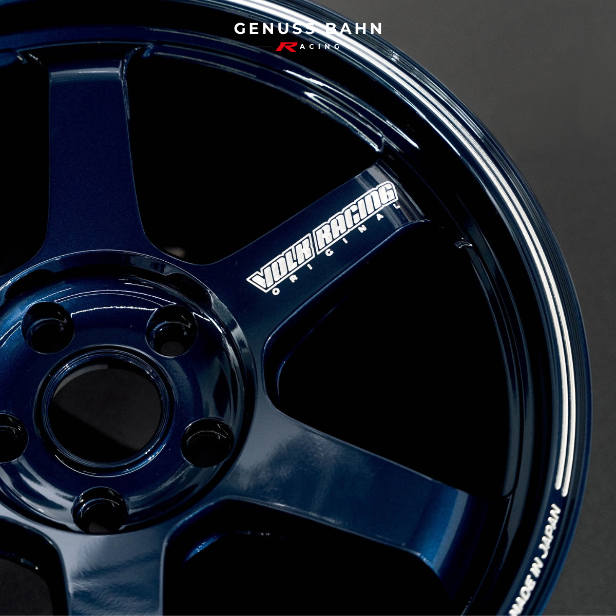 Rays TE37 Ultra Track II (19" x 9.5JJ | 5H/120) - Mag Blue (BL), image 2 of 3
