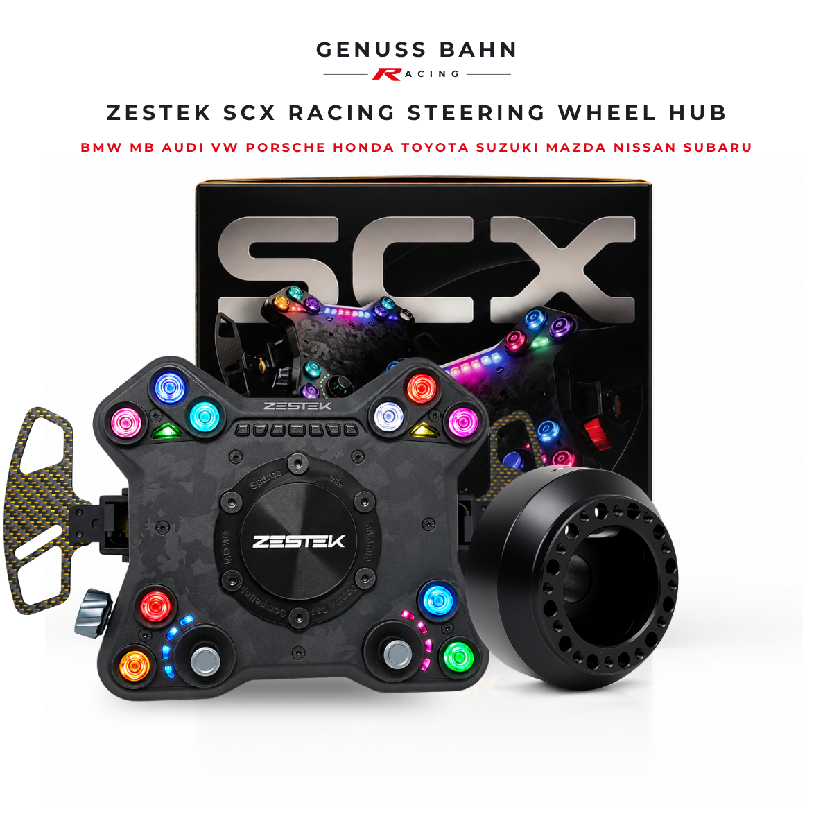 Zestek Racing SCX Button Control Panel with Boss Kit, image 1 of 11