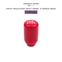 ACUITY ESCO-Insulated Shift Knob (M10 x 1.5) - 6 Speed, Red