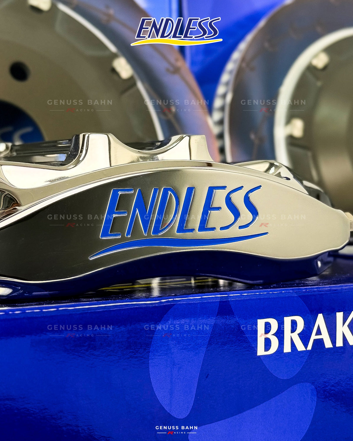 ENDLESS Racing Mono 6 Brake Kits (Chrome) For Honda Civic Type-R FK8 (2017-2021) / FL5 (2023+), image 3 of 12