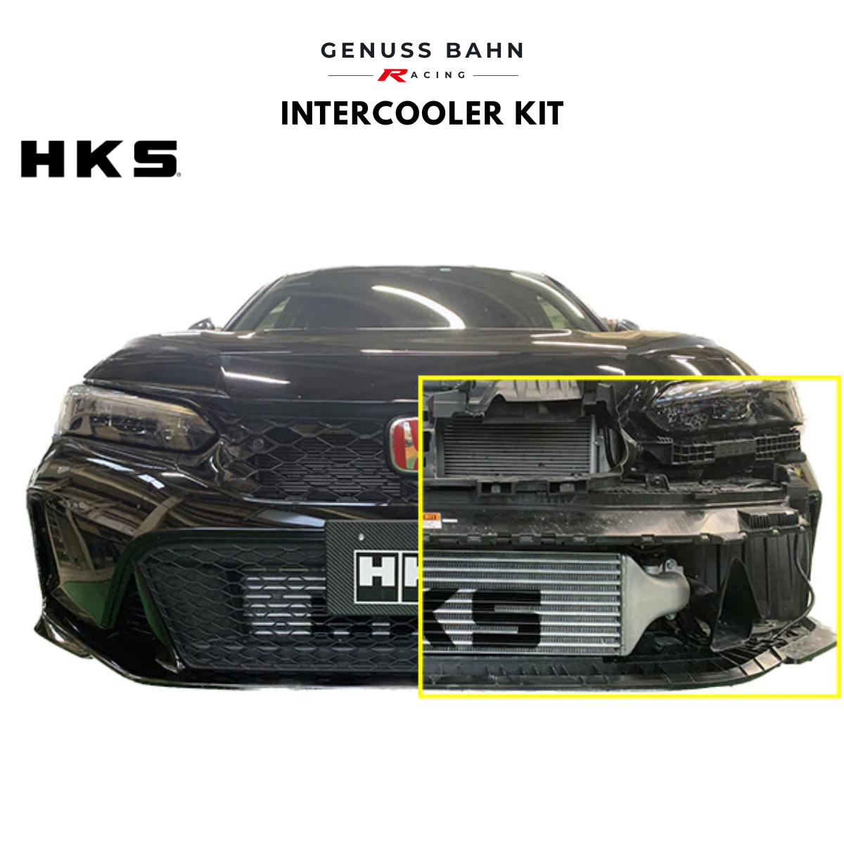 HKS R TYPE Intercooler & Piping Kit For Honda Civic Type-R FL5 (2023+), image 2 of 6