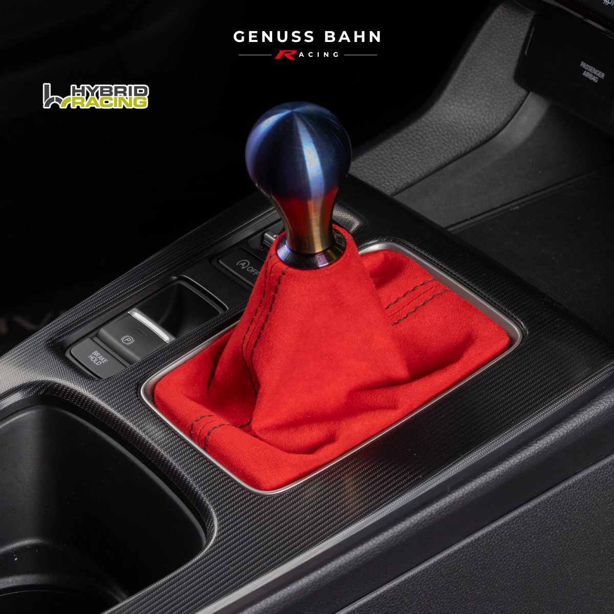 Hybrid Racing Alcantara Shift Boot For Honda Civic FL1 / Civic Type R FL5 (2023+), image 8 of 9