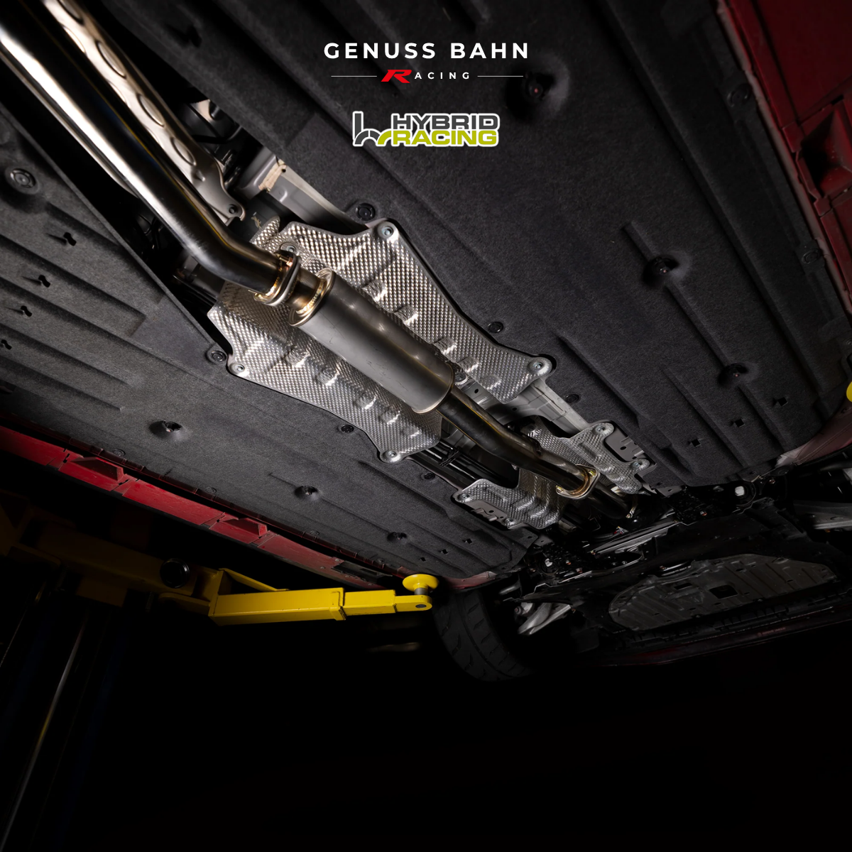 Hybrid Racing Formula Exhaust System For Honda Civic Type FL5 (2023+) - Burnt Titanium, image 12 of 12