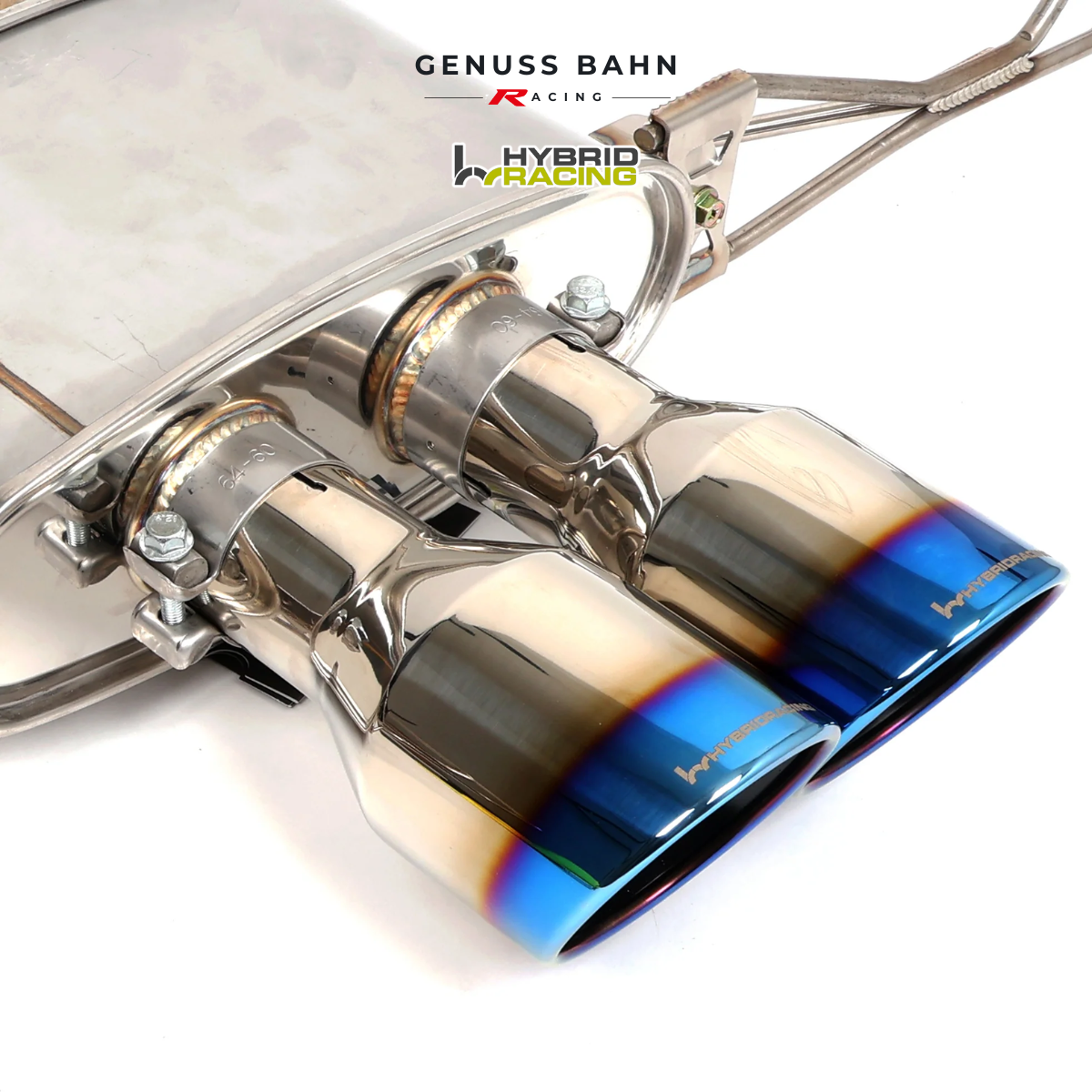 Hybrid Racing Formula Exhaust System For Honda Civic Type FL5 (2023+) - Burnt Titanium, image 3 of 12