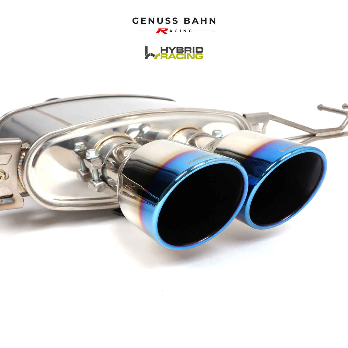 Hybrid Racing Formula Exhaust System For Honda Civic Type FL5 (2023+) - Burnt Titanium, image 4 of 12