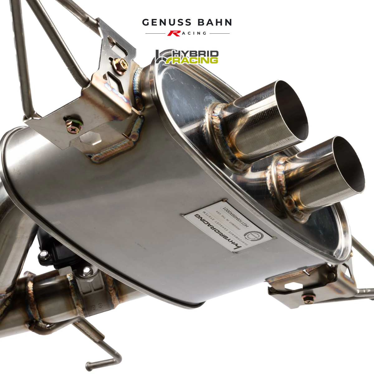 Hybrid Racing Formula Exhaust System For Honda Civic Type FL5 (2023+) - Burnt Titanium, image 6 of 12