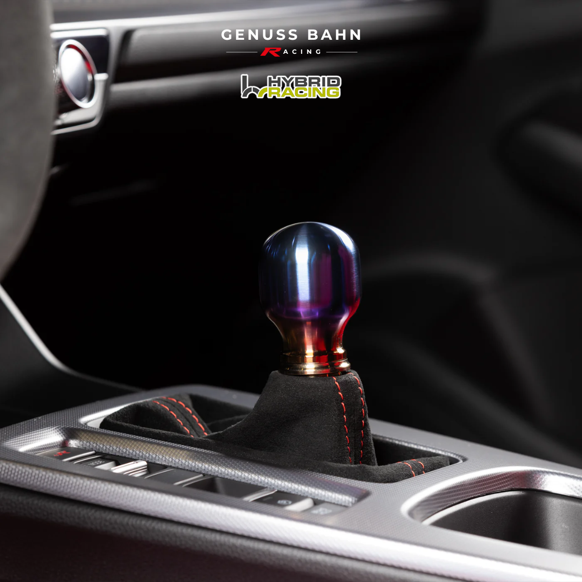 Hybrid Racing Titanium Chicane Shift Knob (M10 x 1.5), image 5 of 6