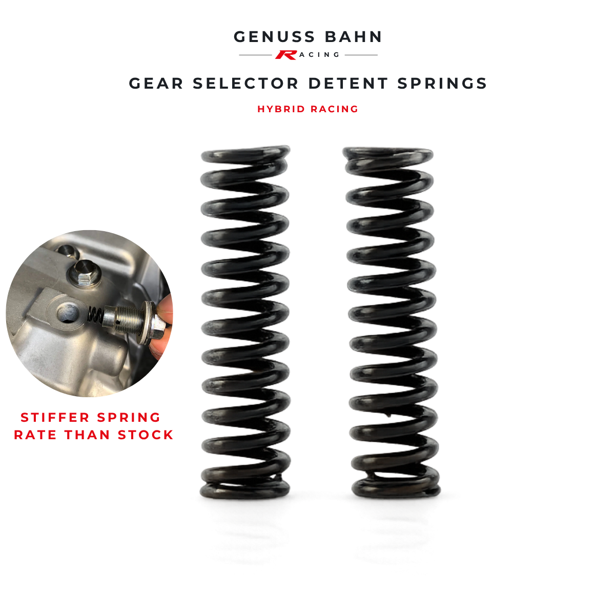 Hybrid Racing Transmission Detent Springs for B/D/F/H/K Series, image 1 of 4