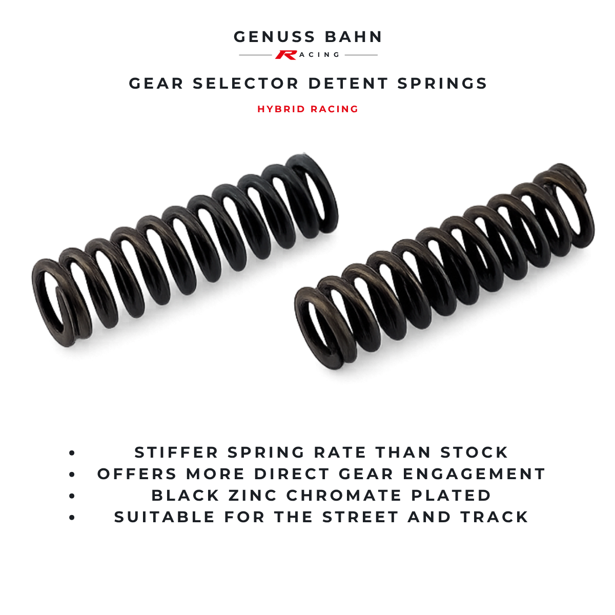 Hybrid Racing Transmission Detent Springs for B/D/F/H/K Series, image 3 of 4