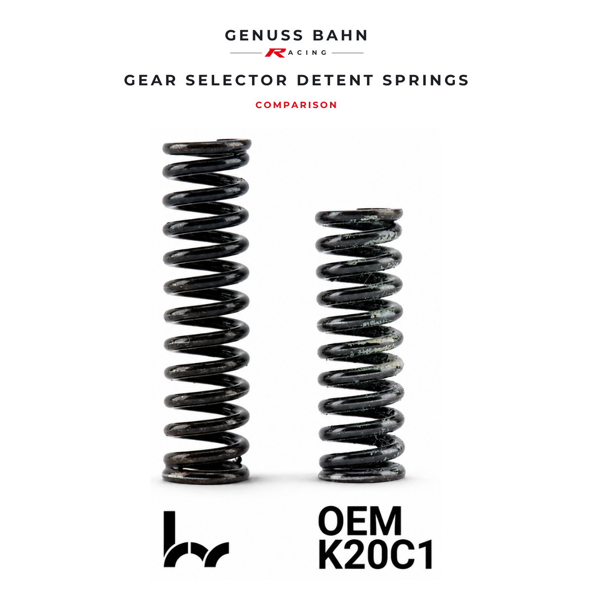 Hybrid Racing Transmission Detent Springs for B/D/F/H/K Series, image 4 of 4