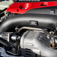 INFINITY DESIGN Carbon Intake System & Turbo Inlet Tube For Honda Civic Type-R FL5 (2023+) - Matte Carbon