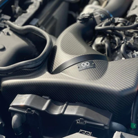 INFINITY DESIGN Carbon Intake System & Turbo Inlet Tube For Honda Civic Type-R FL5 (2023+) - Matte Carbon