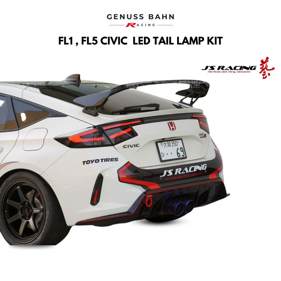 JS Racing Rear LED Lamp Kit For Honda Civic FL1 (2021+) / Civic Type-R FL5 (2023+)