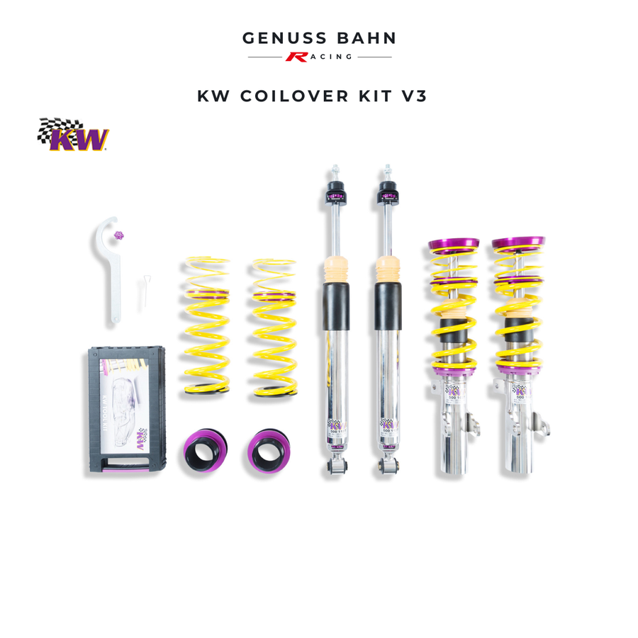 KW Suspension Coilover Kit v3 For Honda Civic FC/FE (2016+) / Type-R FK8/FL5 (2017+)