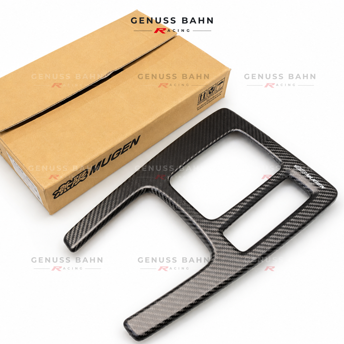 Mugen Carbon Center Console Panel For Honda Civic Type R FL5 (2023+) (RHD Only), image 4 of 4