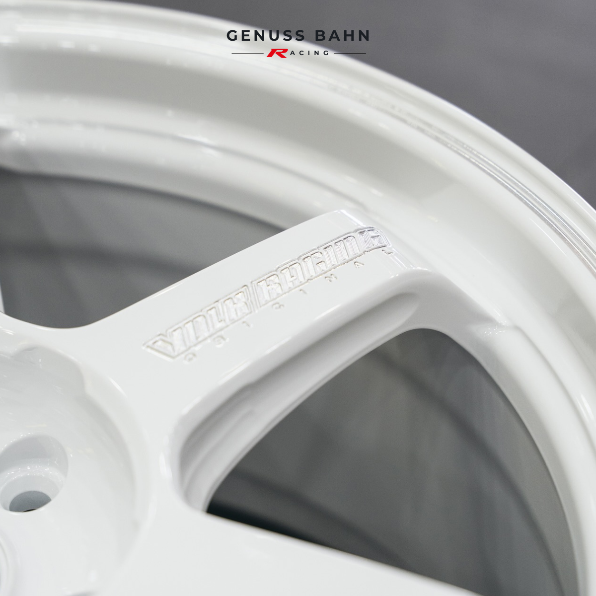 Rays Volk Racing TE37 Ultra Track Edition II (19" x 9.5J +36 5H/120) - Dash White (DW), image 4 of 8