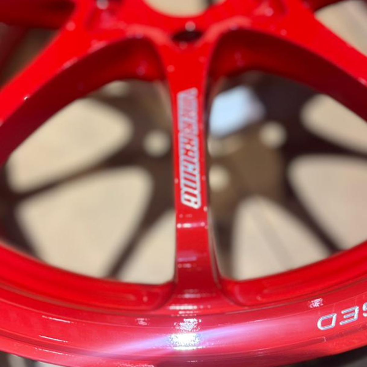 Rays Volk Racing CE28N-plus M-Spec (18" x 10J +40 5H/120) - Red (RE), image 3 of 5
