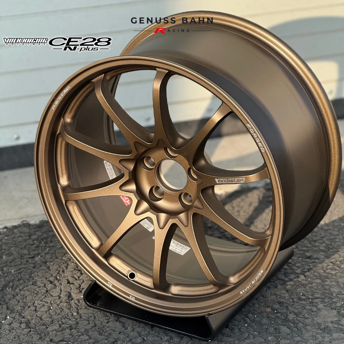 Rays Volk Racing CE28N-Plus (18" x 9.5J +38 5H/120) - Bronze (BR), image 3 of 3