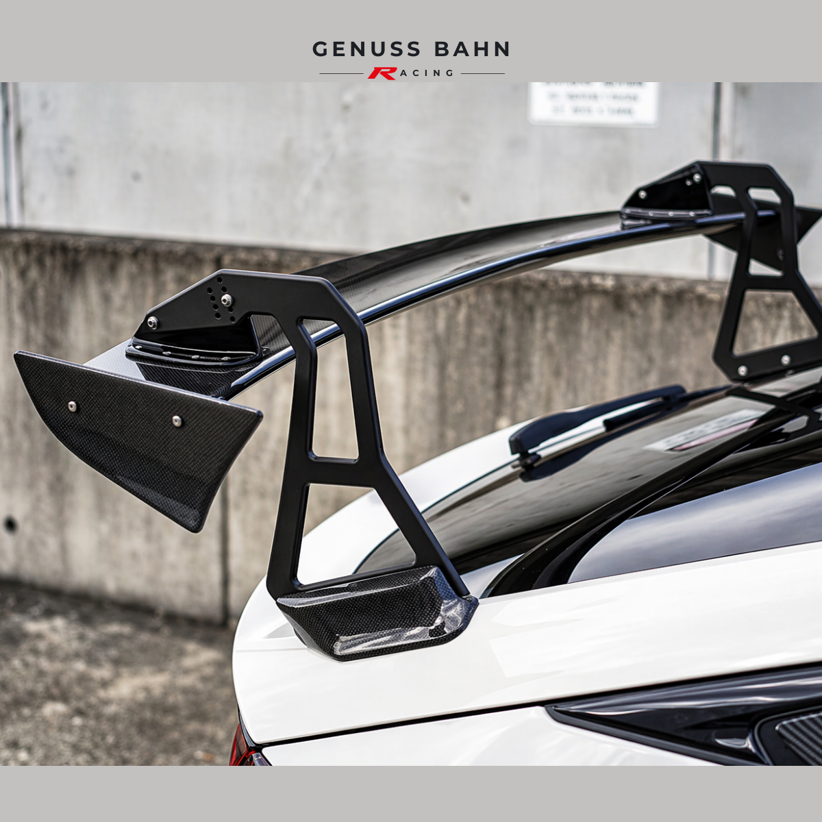 Spoon Crane Neck Wing Carbon For Honda Civic Type-R FL5 (2023+), image 5 of 7