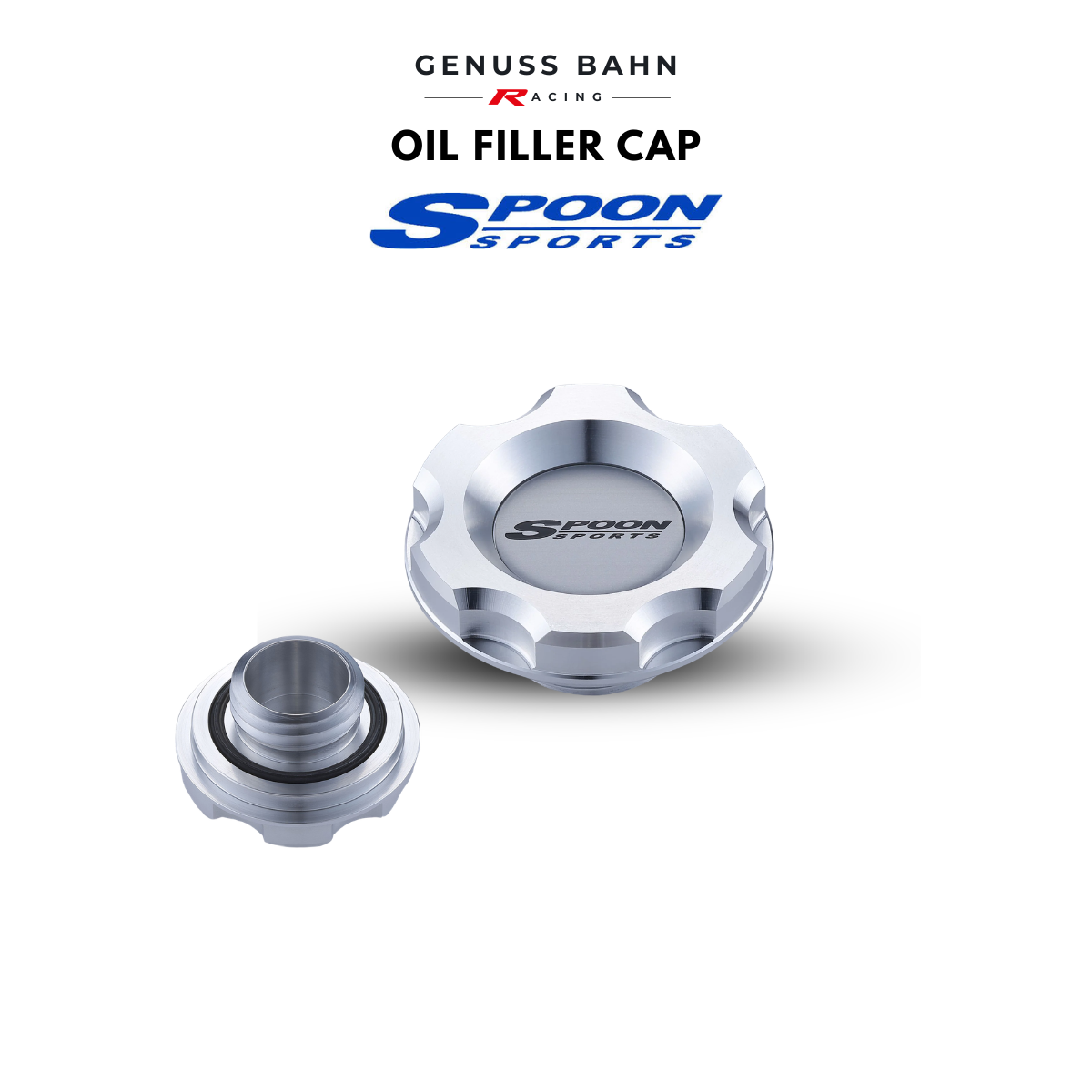 Spoon Oil Filler Cap For Honda Universal Model, image 1 of 5