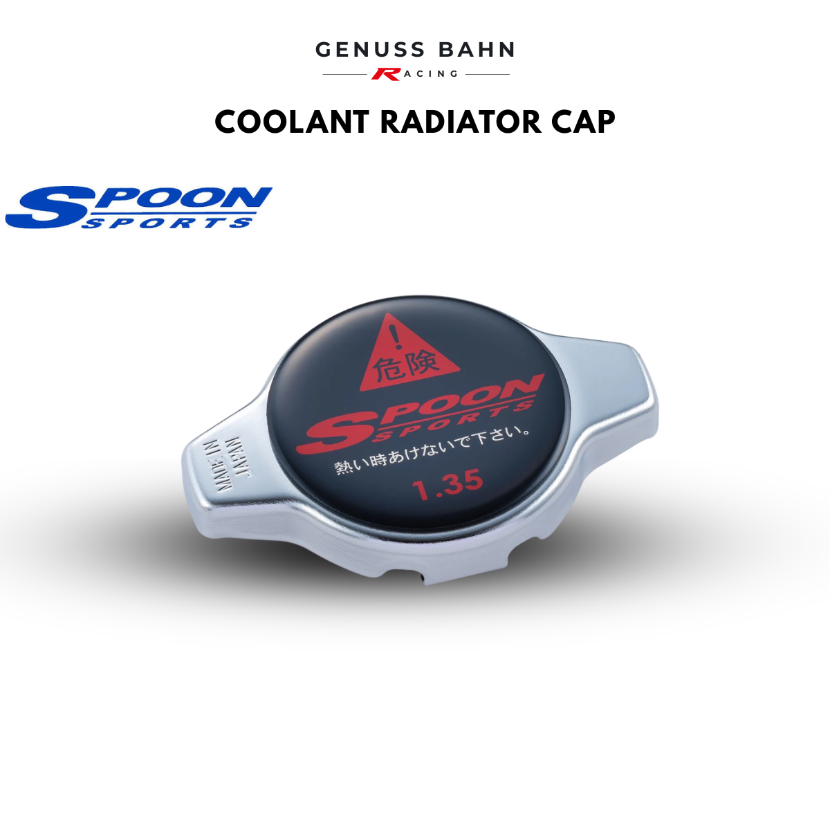 Spoon Type-F Radiator Cap For Universal Fitting, image 1 of 5