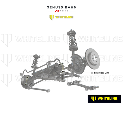 Whiteline Rear Adjustable Sway Bar Link (KLC217) For Honda Civic & Civic Type R 10th/11th