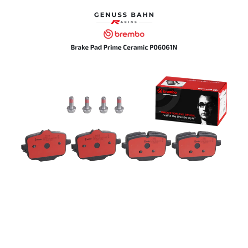 Brembo Rear Brake Pad Prime Ceramic P06061N - Cover