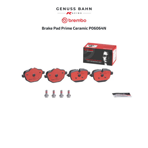 Brembo Rear Brake Pad Prime Ceramic P06064N - Cover