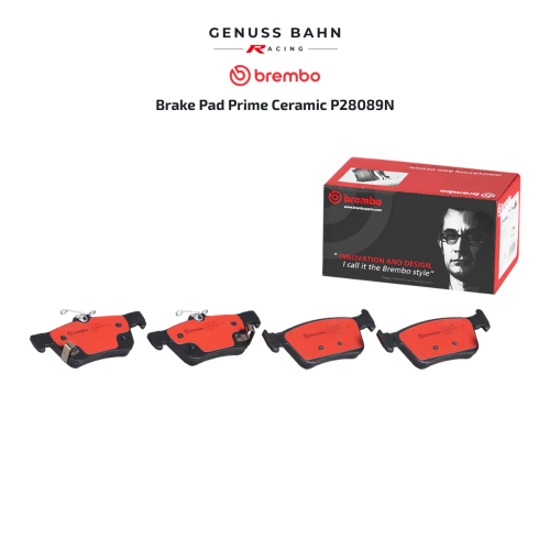 Brembo Rear Brake Pad Prime Ceramic P28089N - Cover