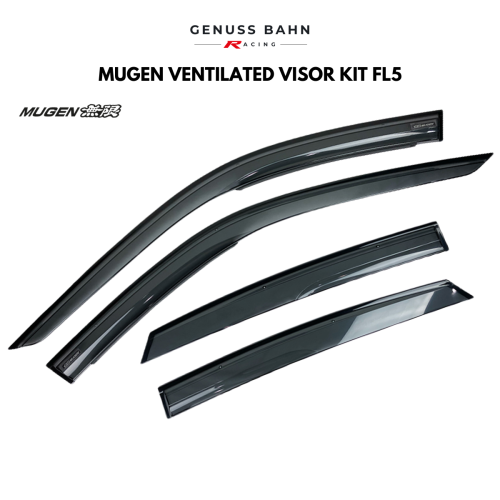 MUGEN Ventilated Door Window Visor Kit (72400-XNR-K1S0) - Cover